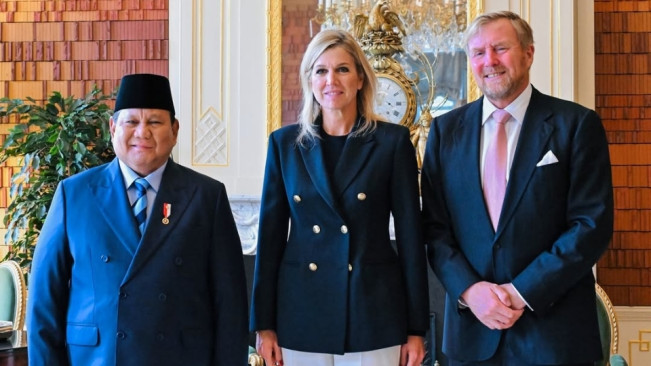Presiden Prabowo Subianto bersama Raja dan Ratu Belanda. [Instagram @presidenrepublikindonesia]